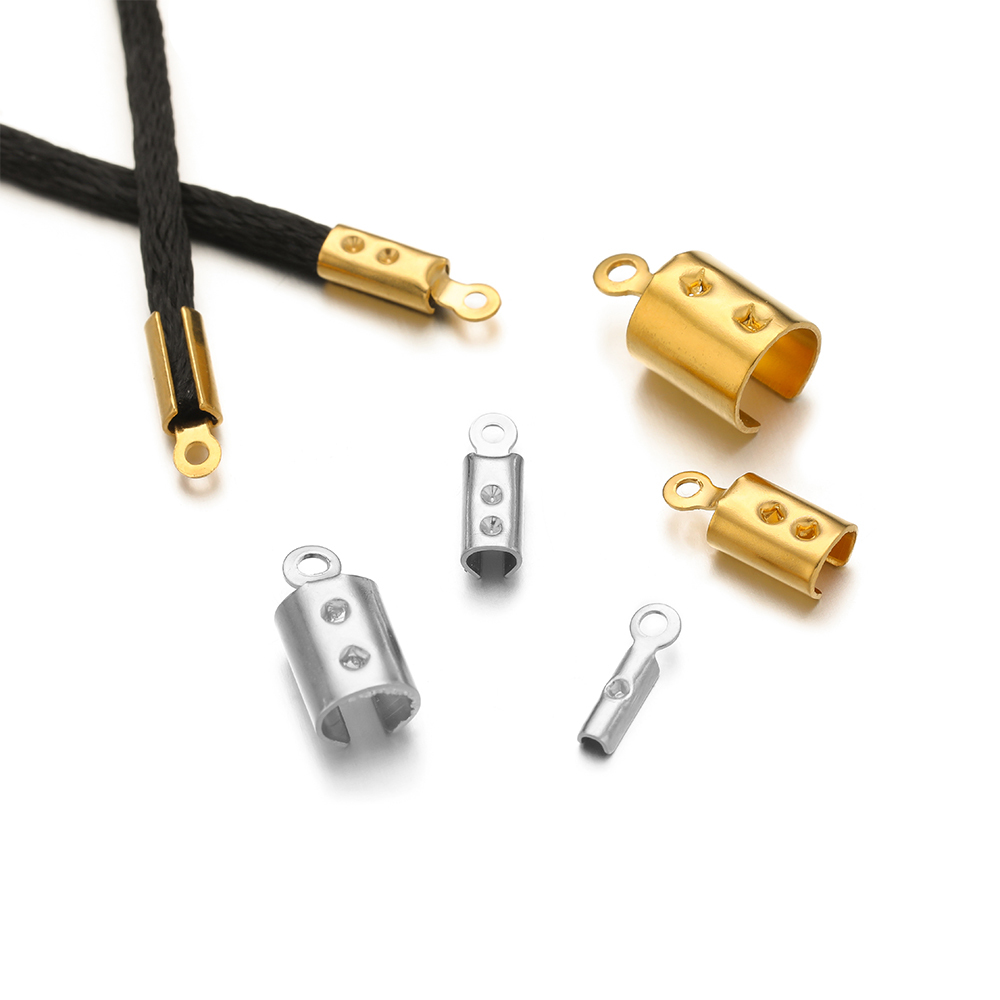 Jewelry Making Ideas - 50pcs Stainless Steel High Quality Crimp