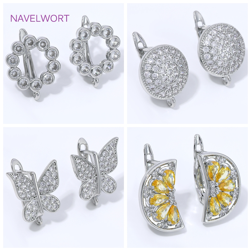 Jewelry Making Ideas - 18K Gold Plated Fan Shape Flower