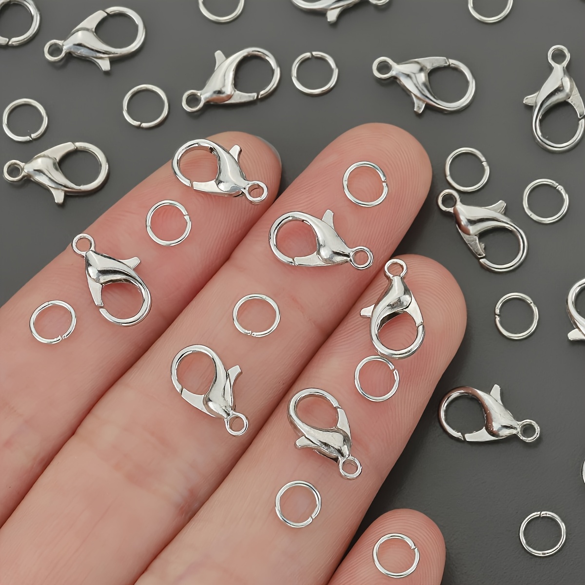 1/2/300pcs Lobster Clasps Open - Jewelry Making Ring Tool ulasan dan harga