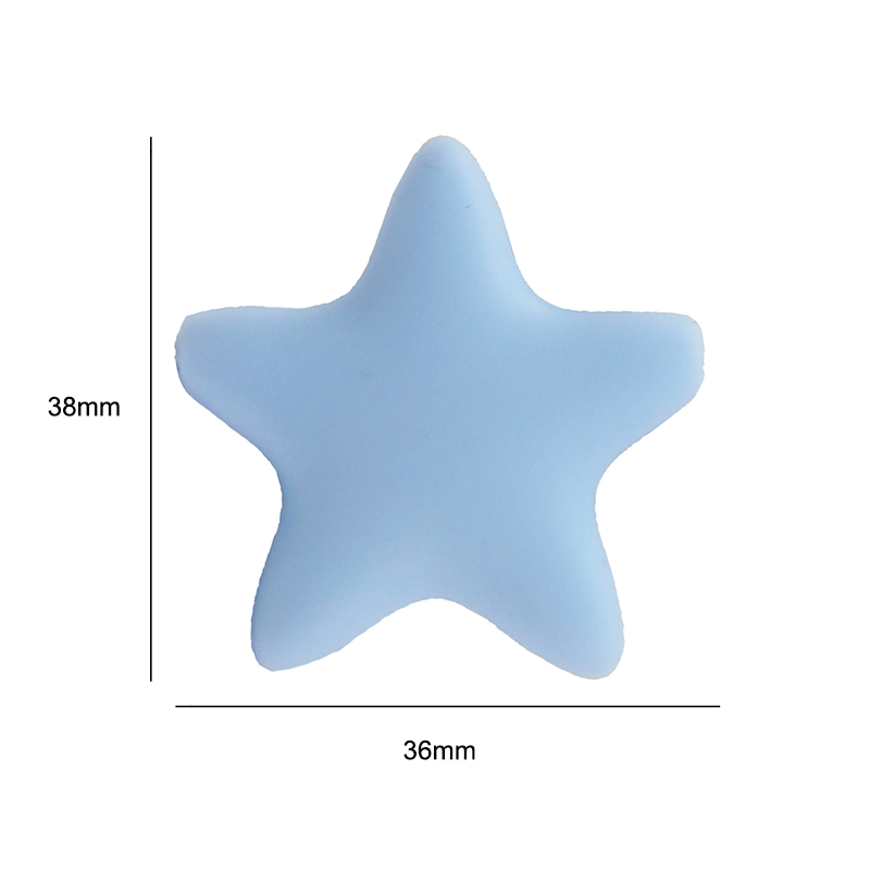 Chengkai 10pcs Silicone Star B - Jewelry Making For Dummies ulasan dan harga