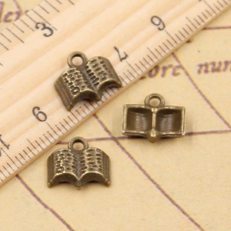 20pcs Charms Open Holy Bible B - Jewelry Making Books ulasan dan harga