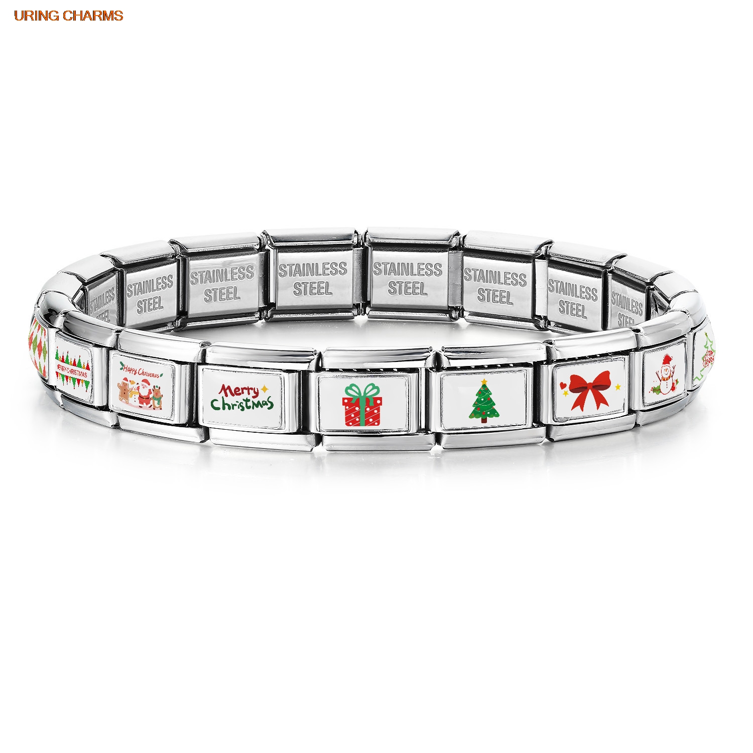 Classic Christmas Charm Chain  - Jewelry Making Gloves ulasan dan harga
