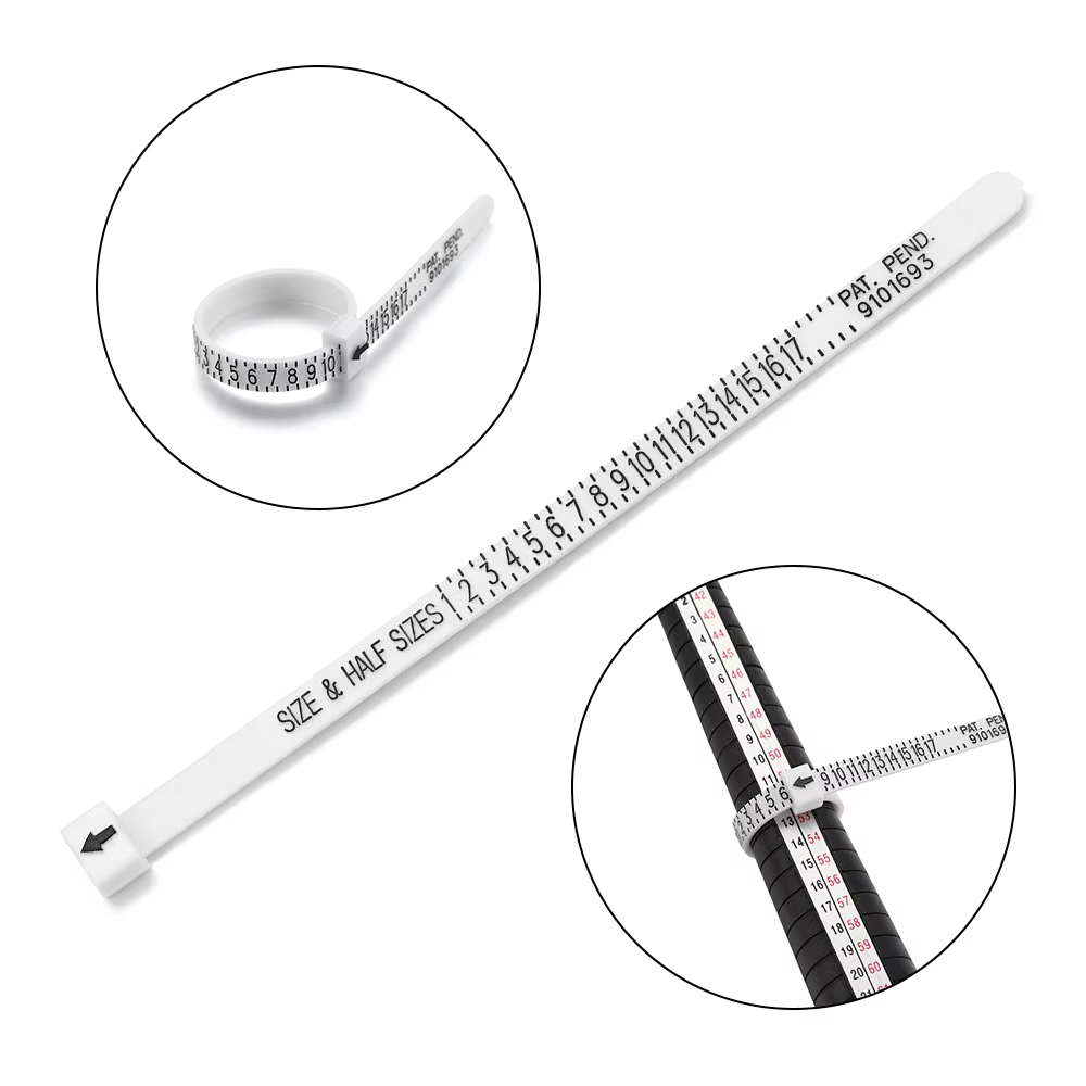 Reusable Ring Sizer Measuring  - Jewelry Making Desk ulasan dan harga
