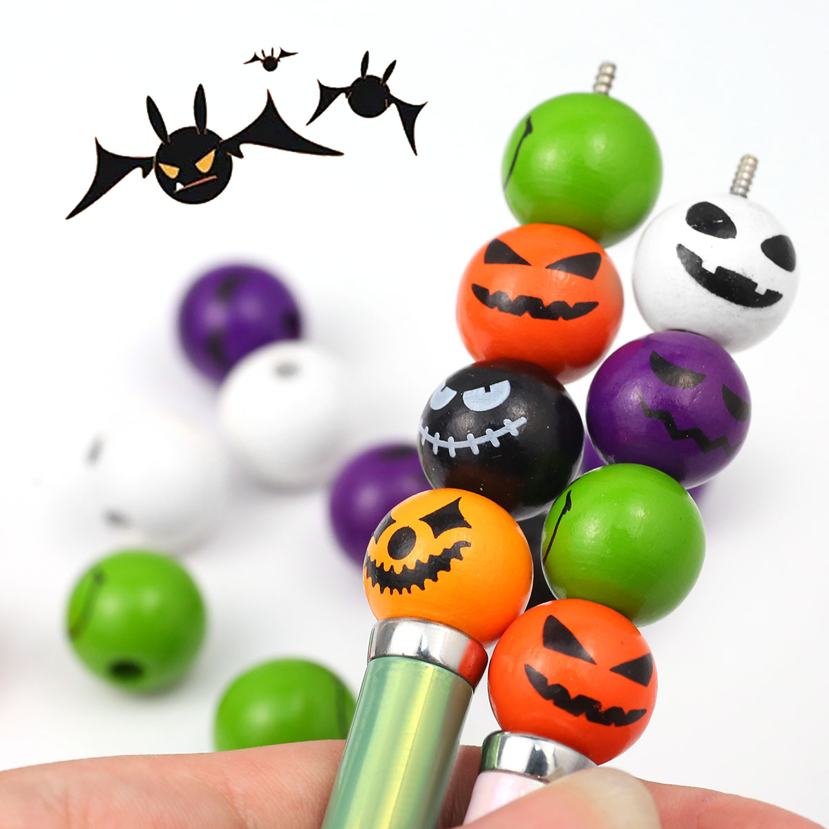 Halloween ideas 16mm Ghose Vam - Jewelry Making Ideas With Beads ulasan dan harga