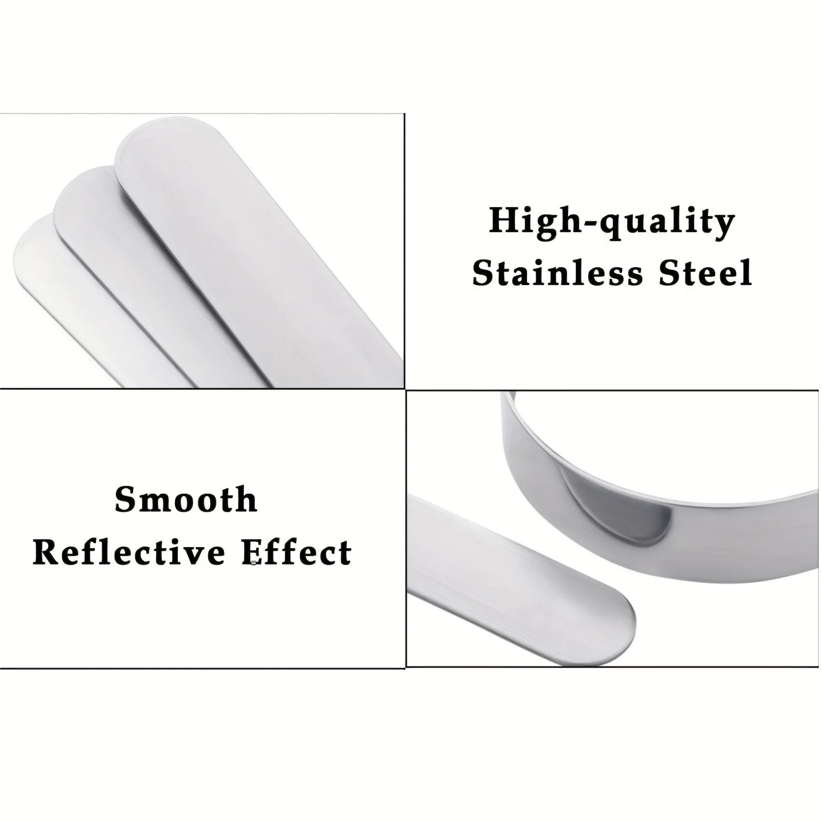 5Pcs Bracelet Blanks for Metal - Making Custom Jewelry ulasan dan harga