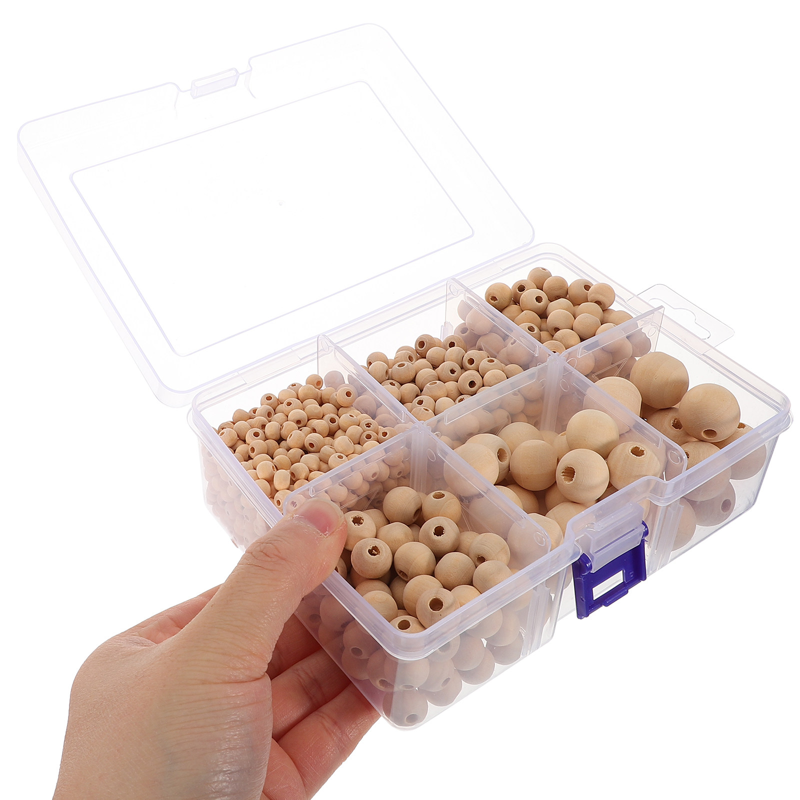 1Set Round Wood Beads DIY Jewe - Jewelry Making Ideas With Beads ulasan dan harga