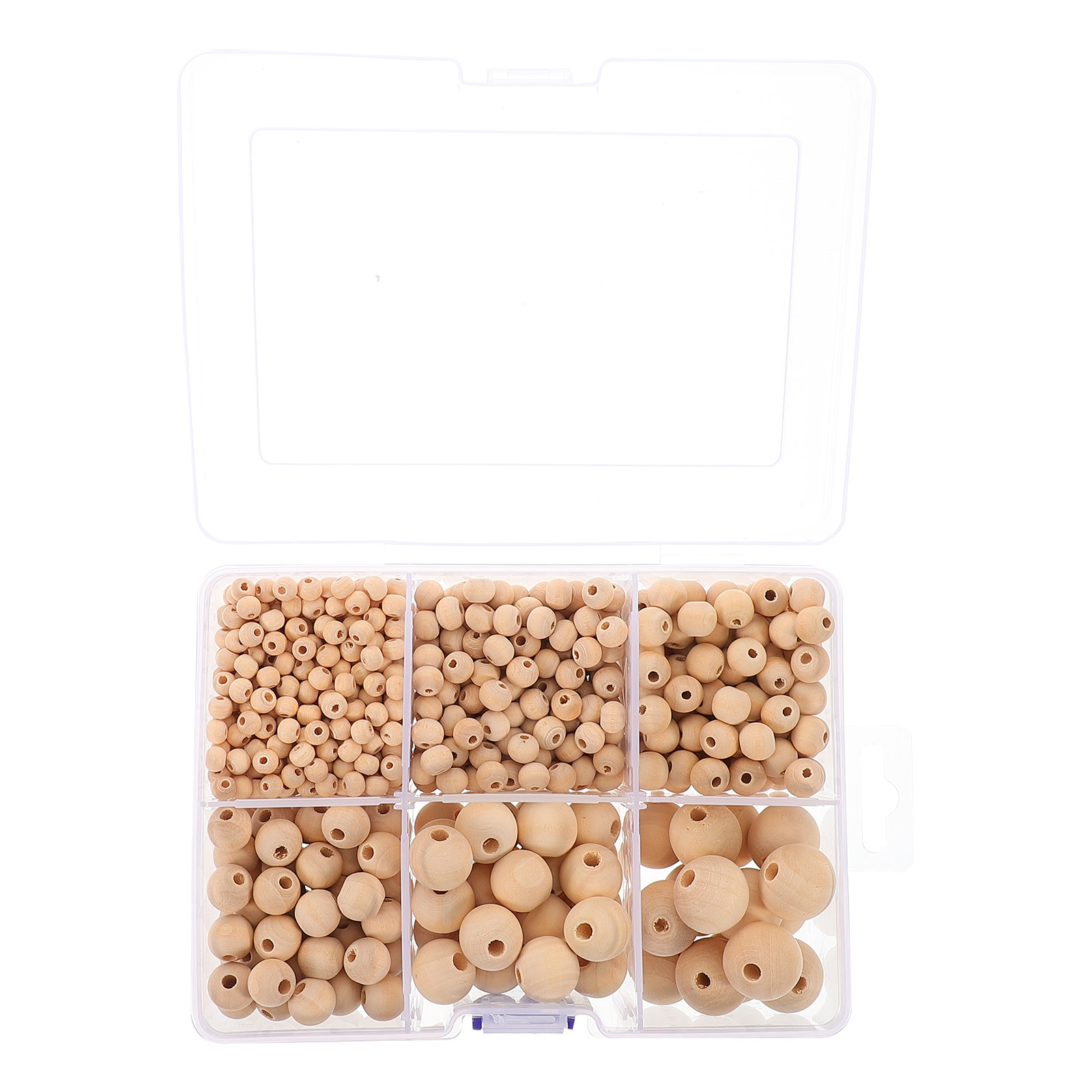 1Set Round Wood Beads DIY Jewe - Jewelry Making Ideas With Beads ulasan dan harga