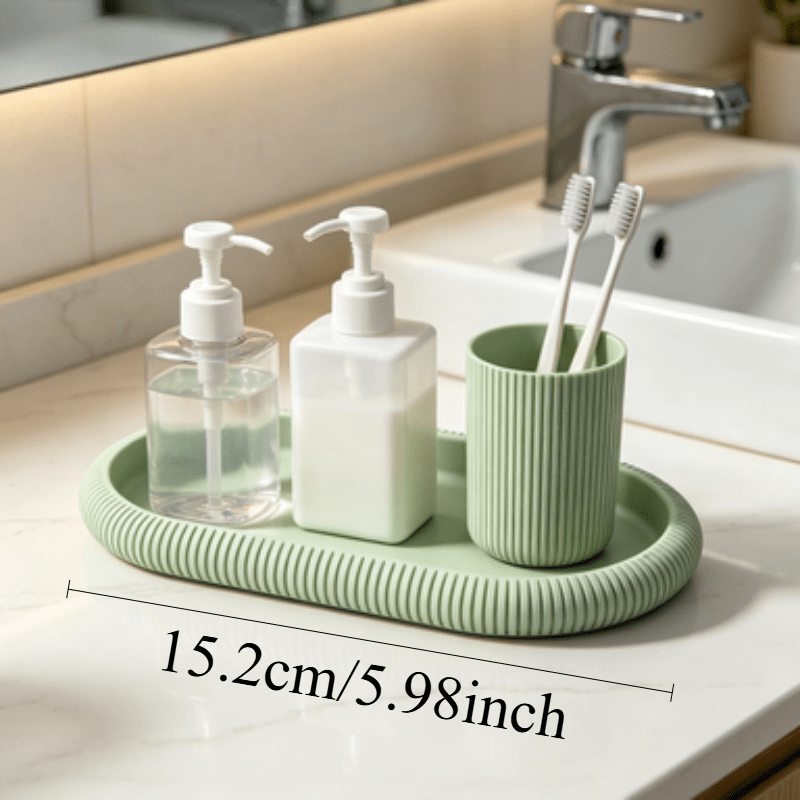 Oval Storage Tray Decorative O - Jewelry Making Desk ulasan dan harga