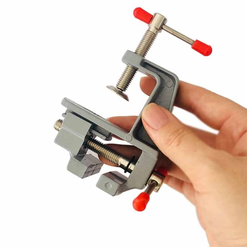 Aluminum Mini Table Clamp Smal - Jewelry Making Workshop ulasan dan harga