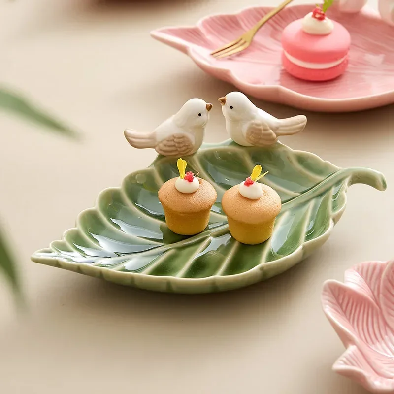 Cute Bird Tray Ceramic Jewelry - Jewelry Making Desk ulasan dan harga