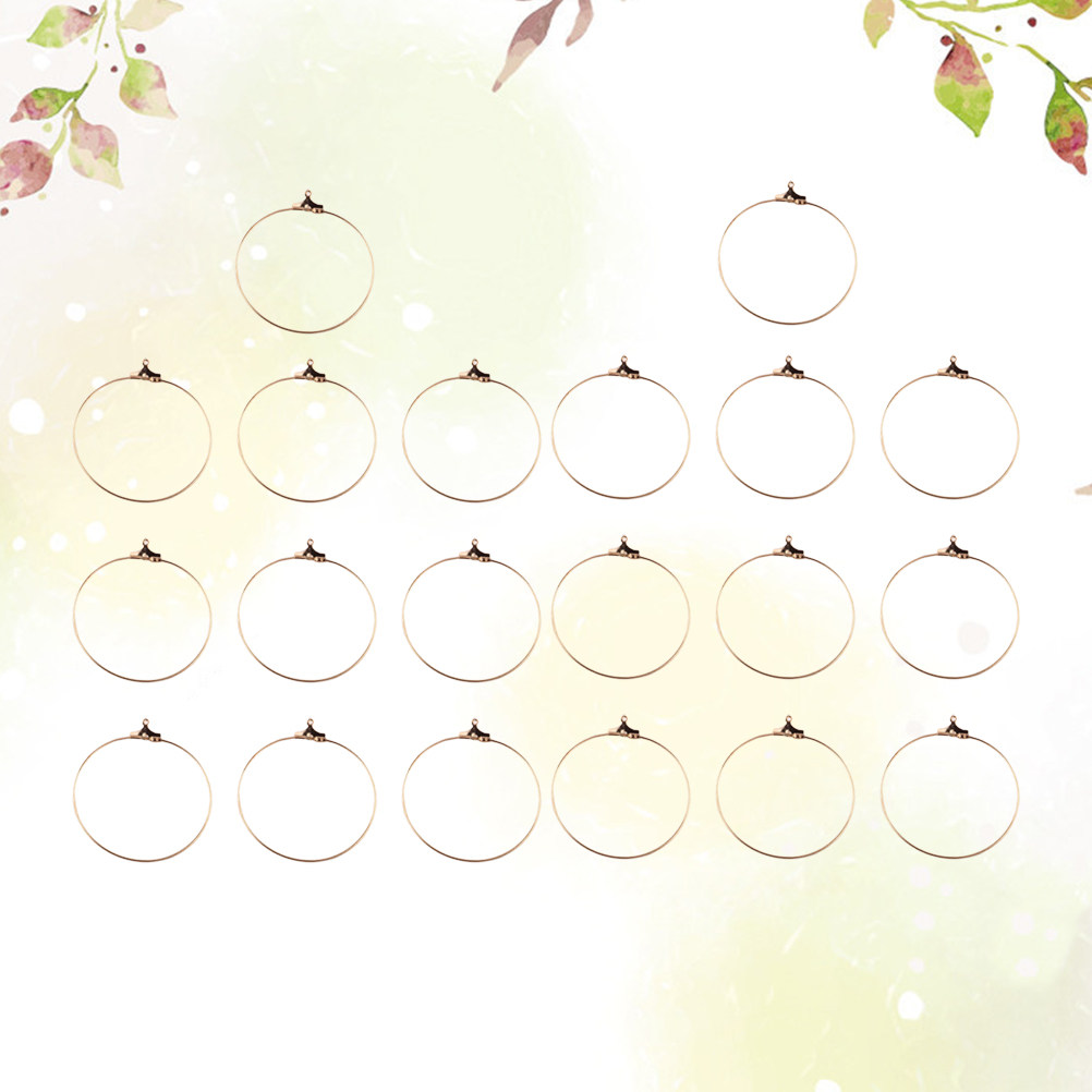 20Pcs DIY Earrings Components  - Jewelry Making Store ulasan dan harga