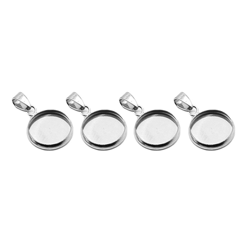 20Pcs DIY Pendant Holder Set S - Making Custom Jewelry ulasan dan harga