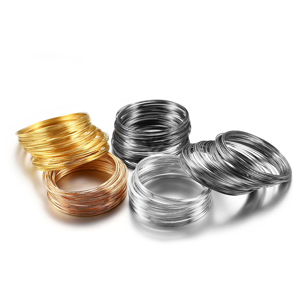 100 Loops/lot 0.6mm Silver Gol - Jewelry Making Loops ulasan dan harga