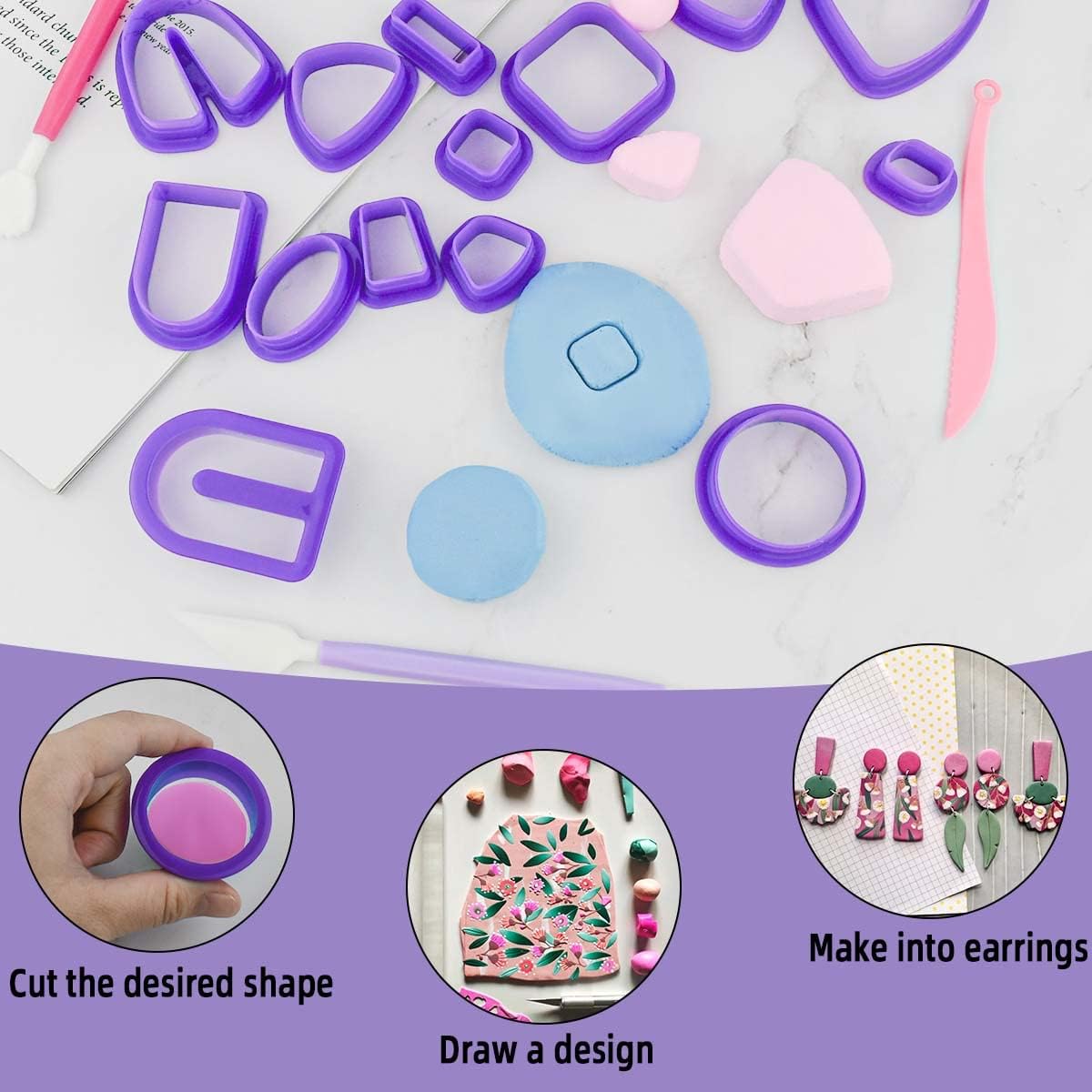 Polymer Clay Earring Making Ki - Jewelry Making Ring Tool ulasan dan harga