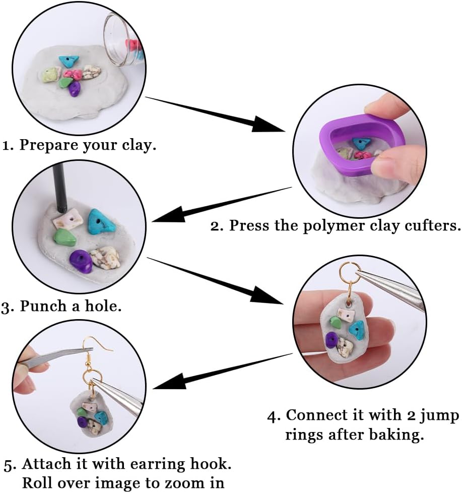 Polymer Clay Earring Making Ki - Jewelry Making Ring Tool ulasan dan harga