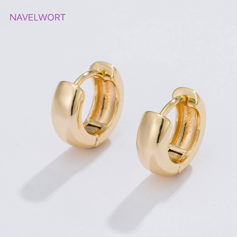 6 Sizes Gold Plated Circle Hoo - Jewelry Making Ideas ulasan dan harga