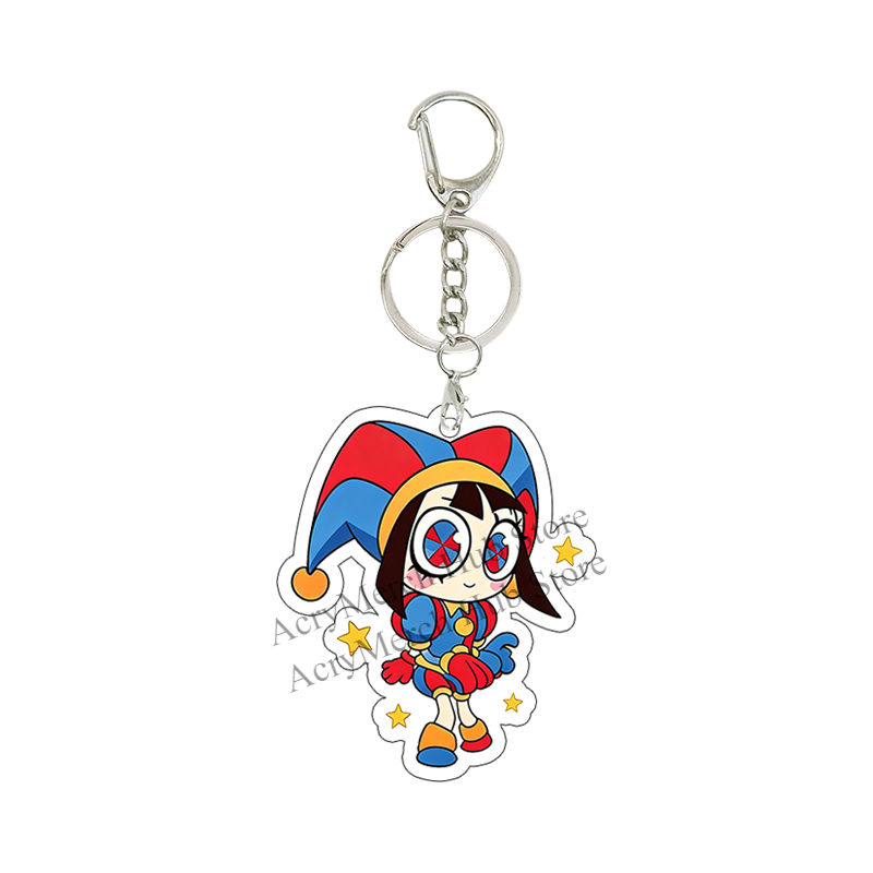 Pomni Jax Amazing Circus Acryl - Jewelry Making Ideas ulasan dan harga