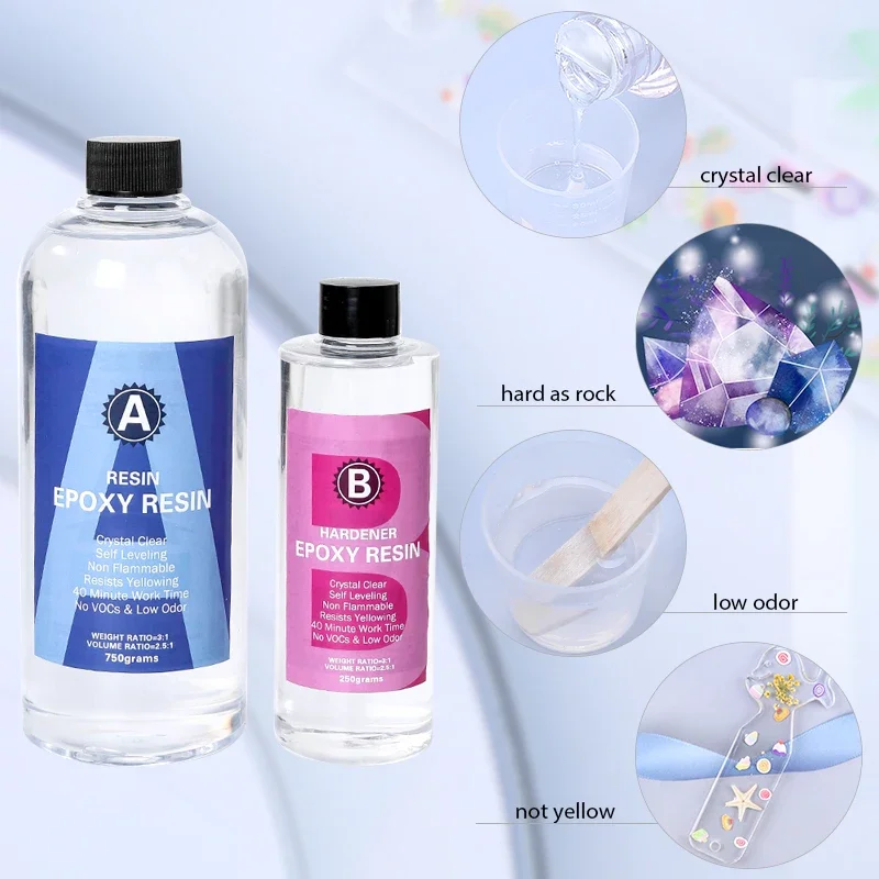 Easy Mixing Epoxy Resin Kit Cr - Jewelry Making Gloves ulasan dan harga