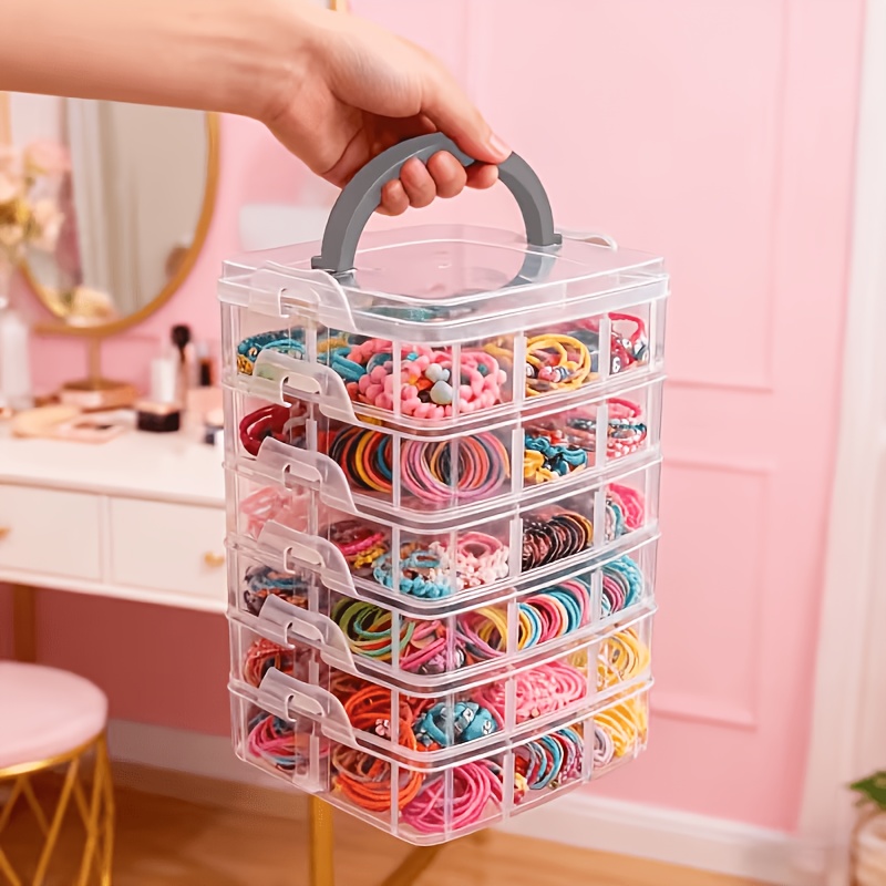 5-layer transparent storage bo - Jewelry Making Store ulasan dan harga