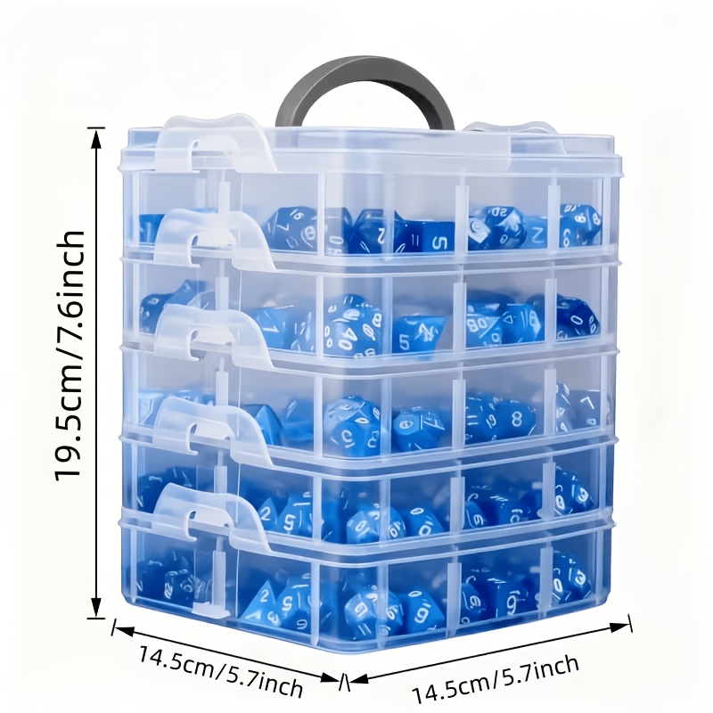 5-layer transparent storage bo - Jewelry Making Store ulasan dan harga