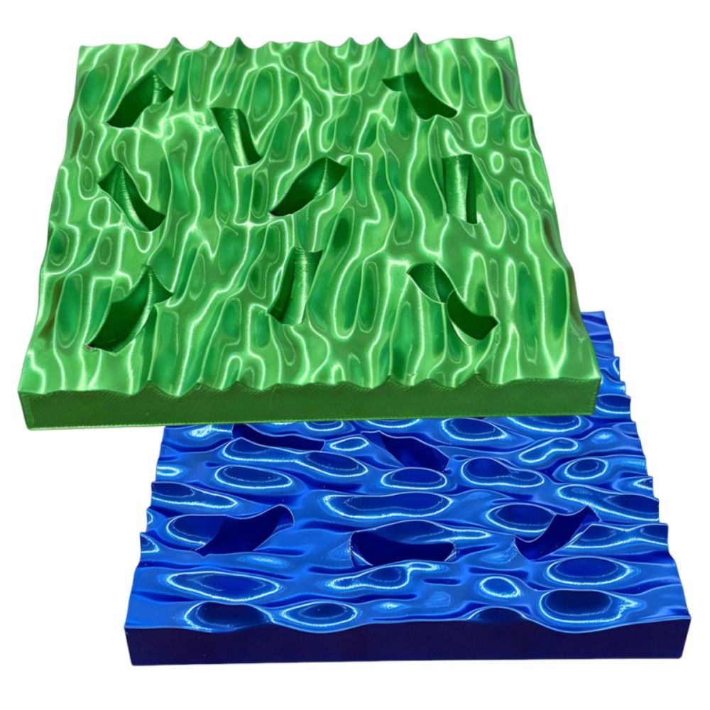 Sea Wave Ring Display Plates C - Jewelry Making Desk ulasan dan harga