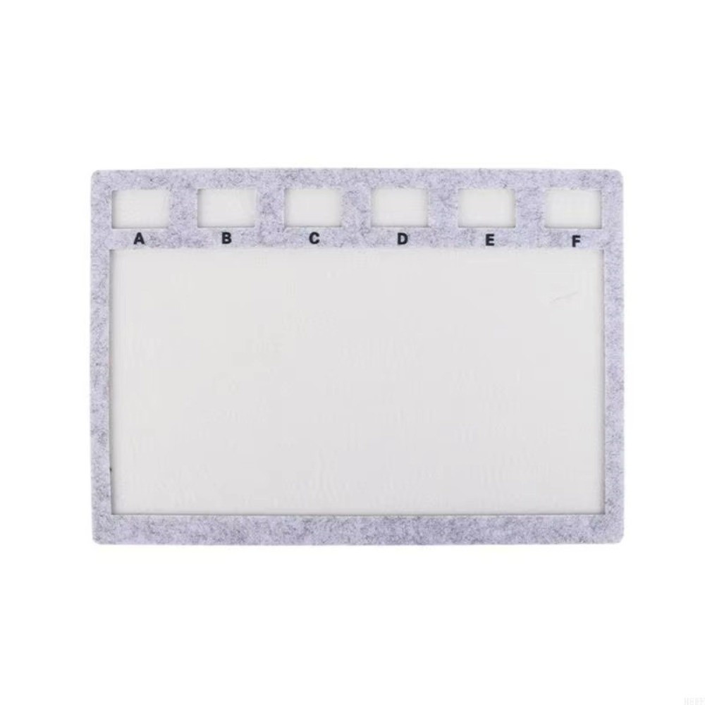 Felt Felt Beading Tray Alphabe - Jewelry Making Desk ulasan dan harga
