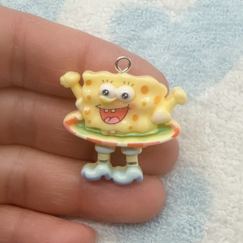 10pcs cartoon resin pendant, D - Jewelry Making Birthday Party ulasan dan harga