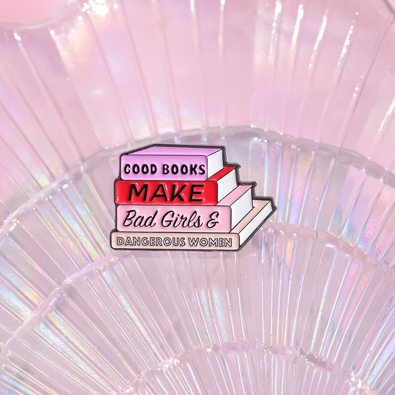 Good Book Make Bad Girl Enamel - Jewelry Making Books ulasan dan harga