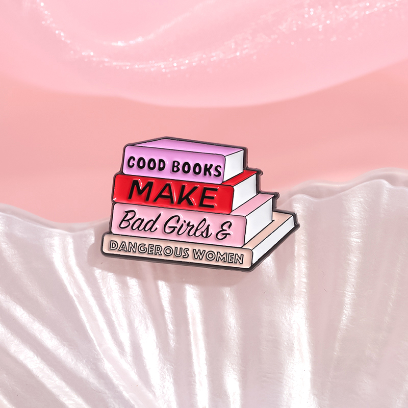 Good Book Make Bad Girl Enamel - Jewelry Making Books ulasan dan harga