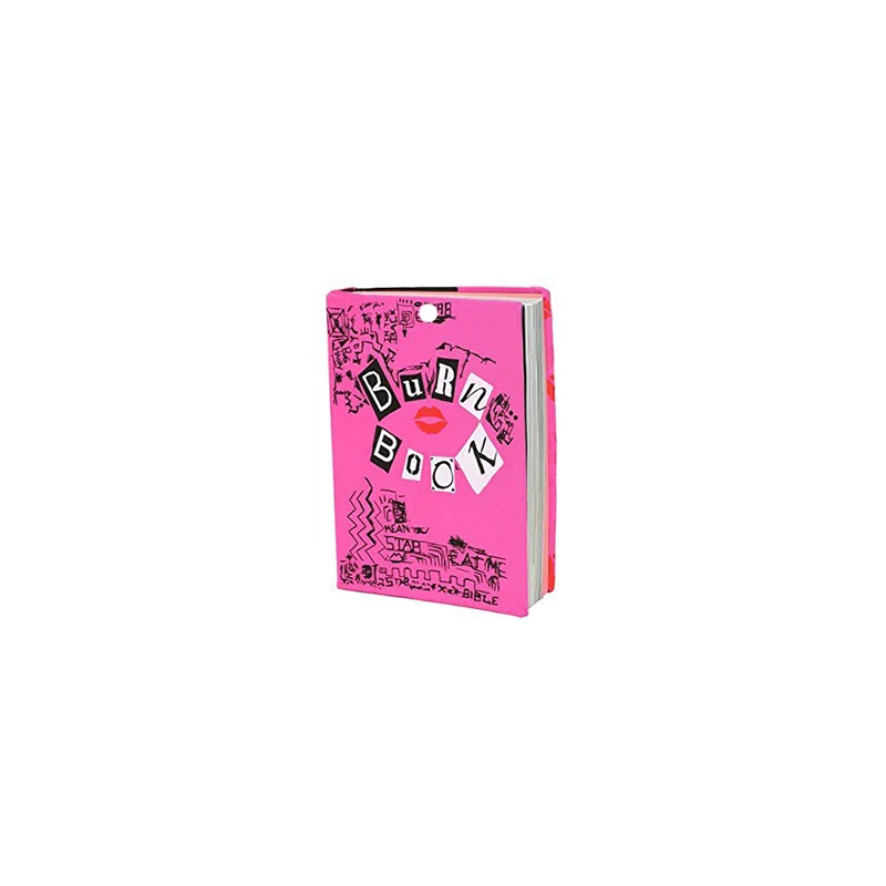 Pink Burn Book Acrylic Pendant - Jewelry Making Books ulasan dan harga