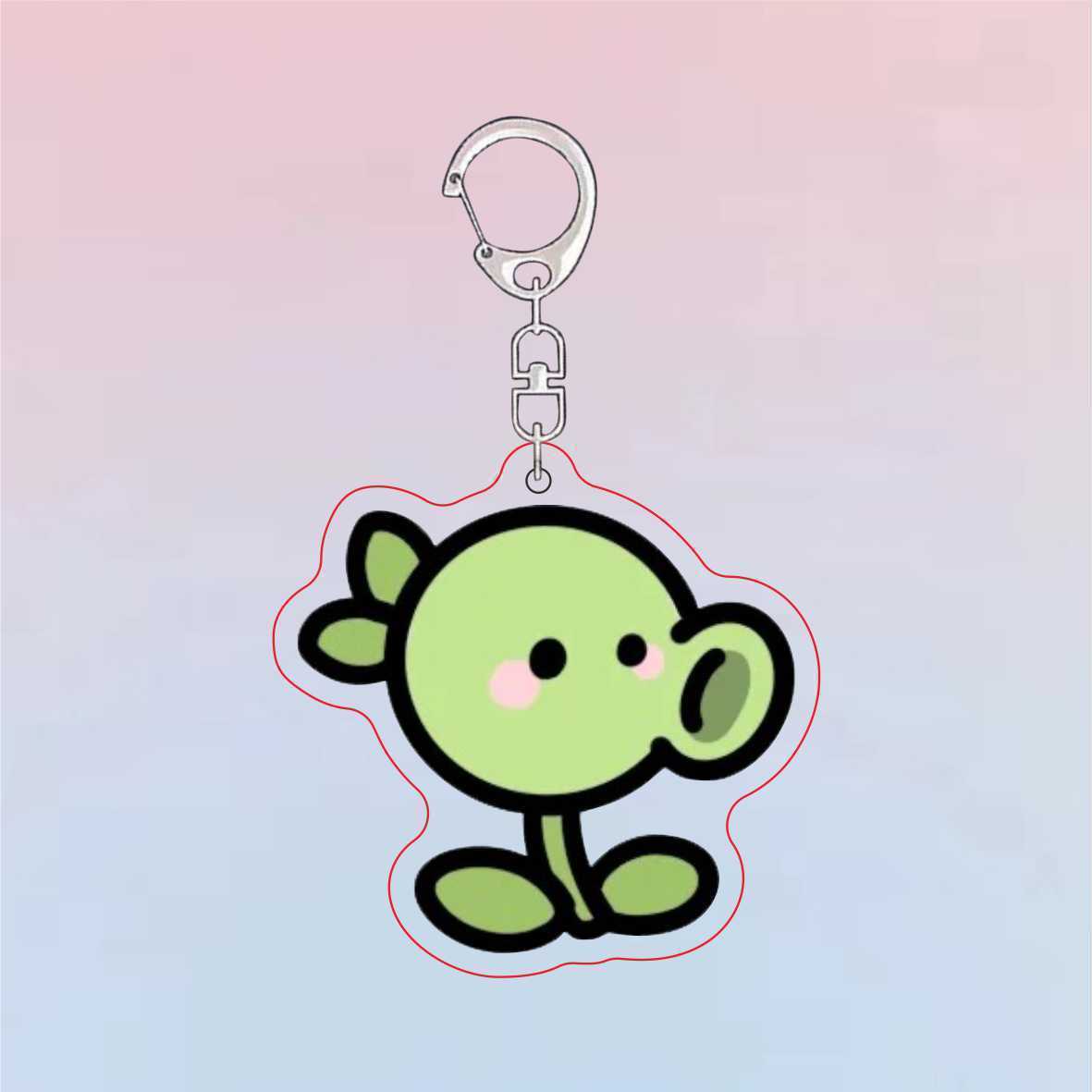 Plants Vs Zombies Acrylic Cute - Jewelry Making Ideas ulasan dan harga