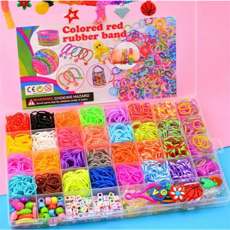 4300pcs+ 32Colour Vibrant Colo - Jewelry Making Tutorial ulasan dan harga
