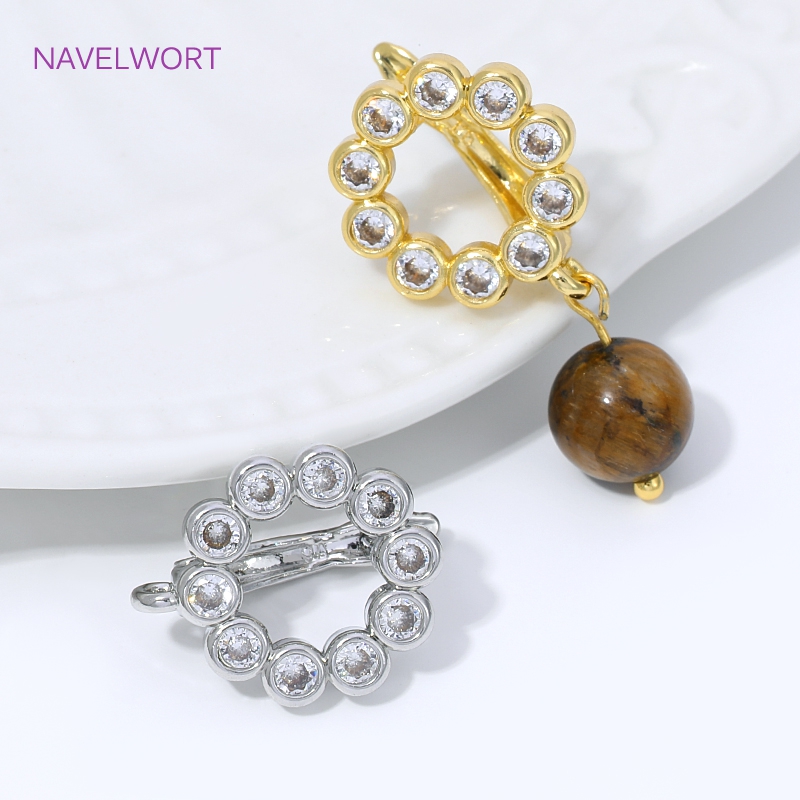 18K Gold Plated Fan Shape Flow - Jewelry Making Ideas ulasan dan harga