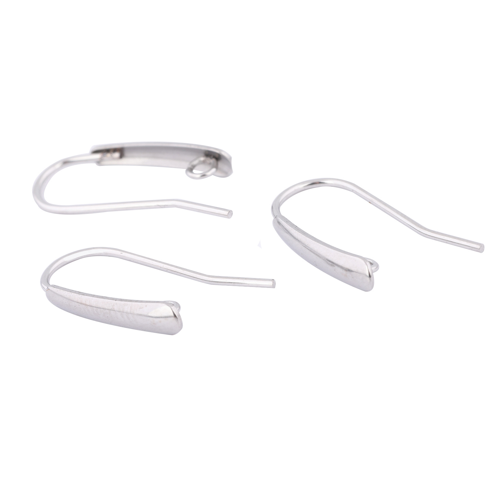 40pcs Stainless Steel Earring  - Jewelry Making Loops ulasan dan harga