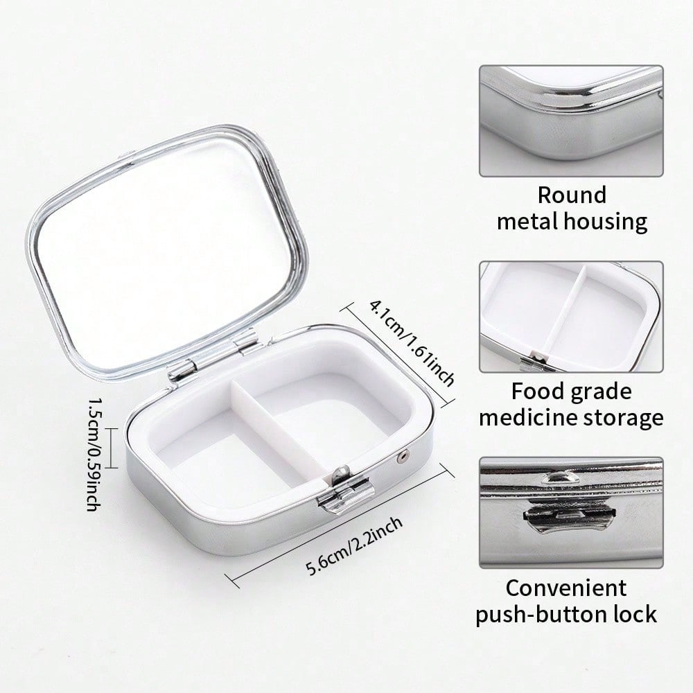 A Heart-Shaped Mini Pill Box,  - Jewelry Making Store ulasan dan harga