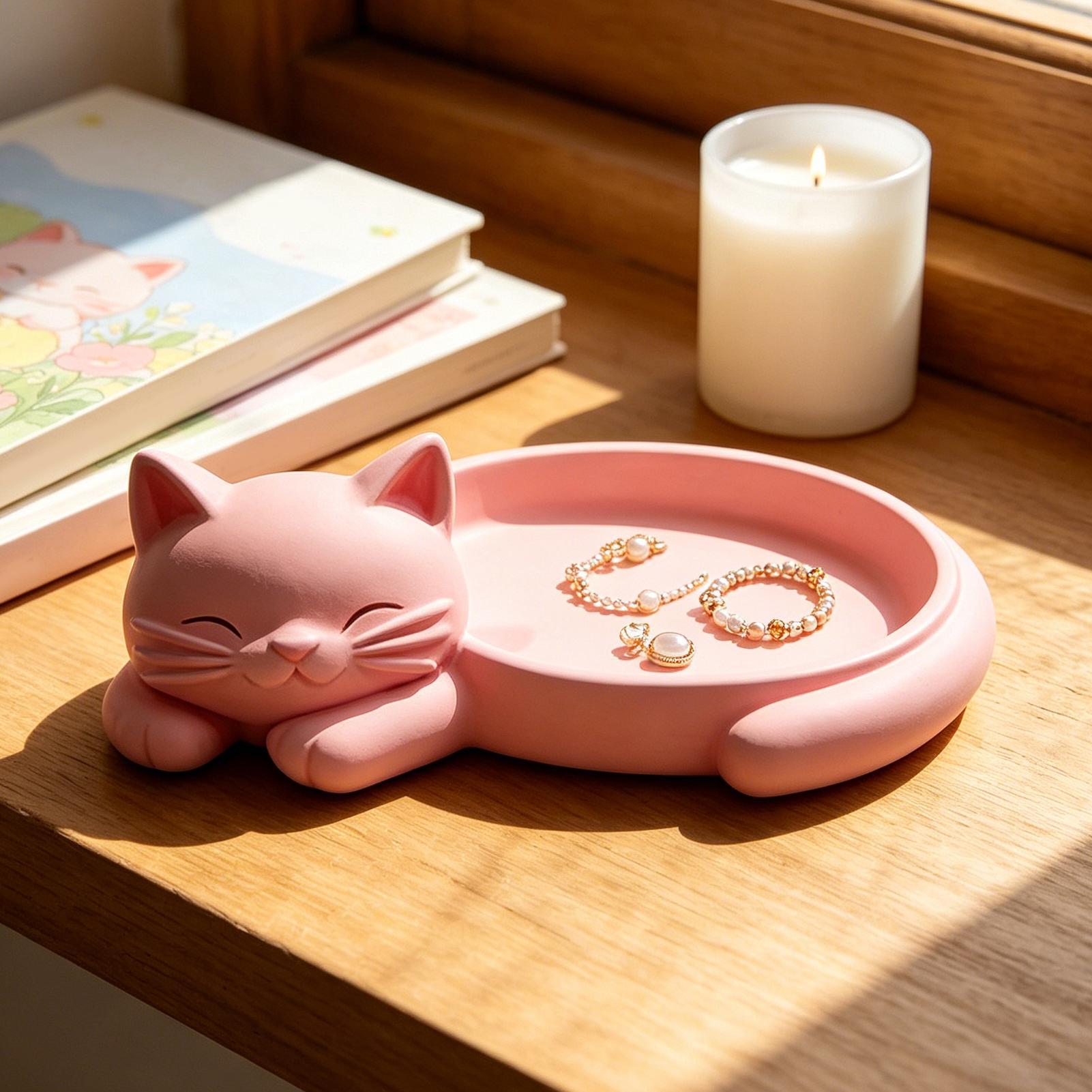 Cat Shaped Jewelry Organizer T - Jewelry Making Desk ulasan dan harga