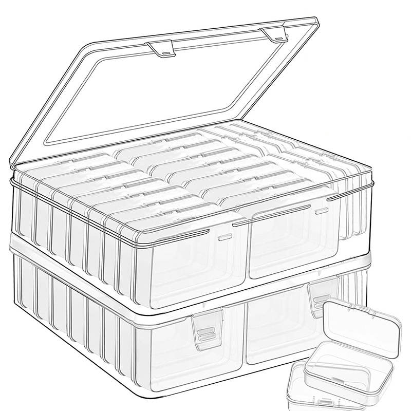 22-Piece Bead Storage Set — Mu - Jewelry Making Store ulasan dan harga
