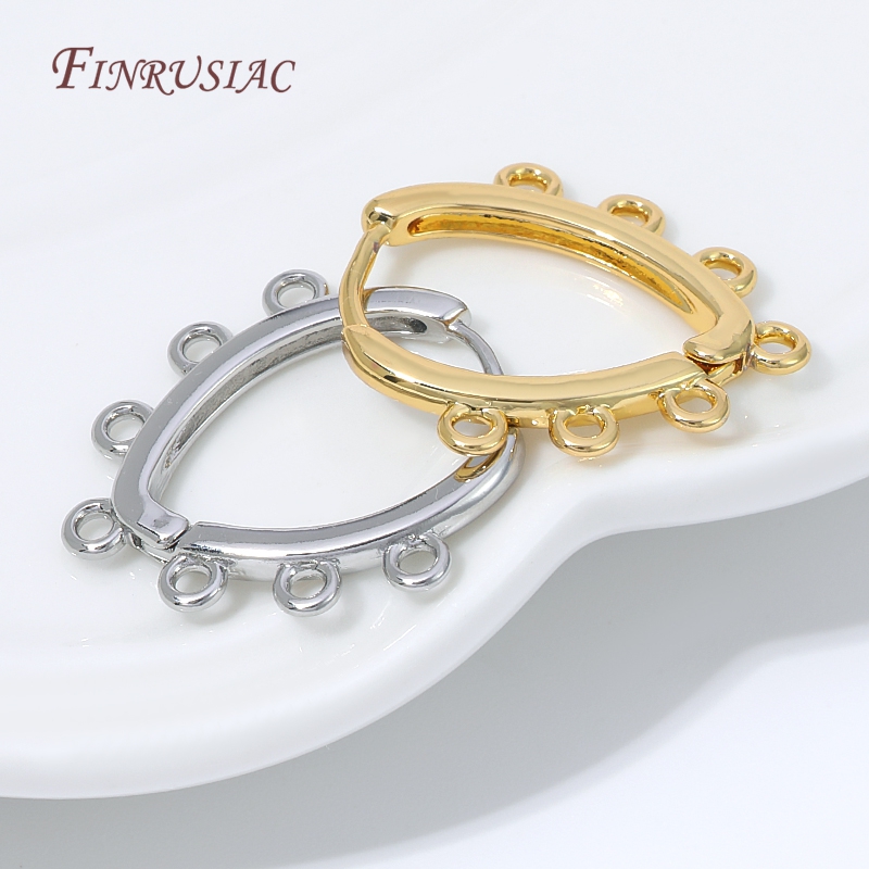 18K Gold Plated Huggie Earring - Jewelry Making Loops ulasan dan harga