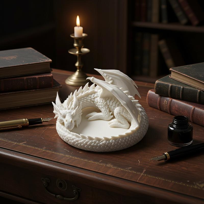 Creative Gothic 3D Printing Dr - Jewelry Making Desk ulasan dan harga