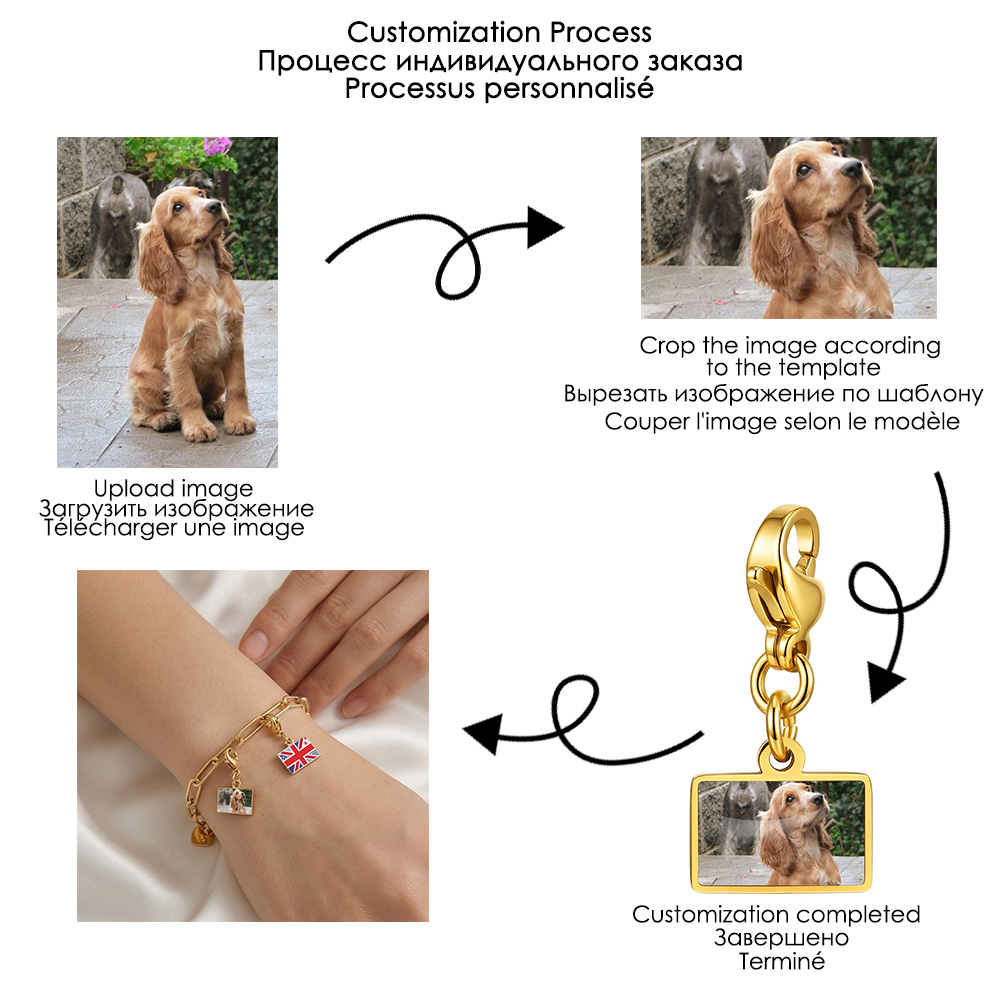 Fashion Square Customized Pend - Making Custom Jewelry ulasan dan harga