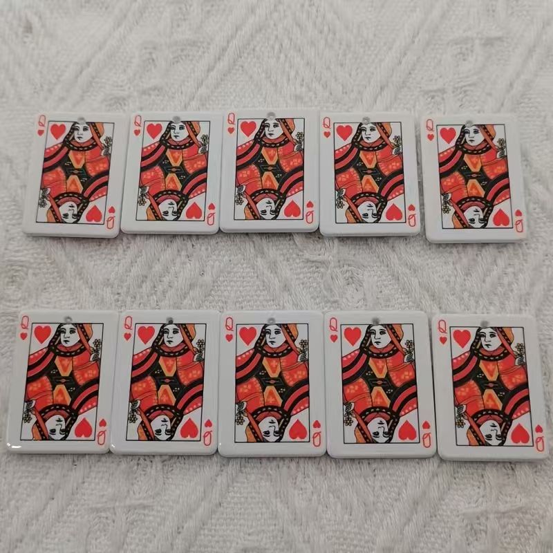 10pcs acrylic double-sided sim - Jewelry Making Birthday Party ulasan dan harga