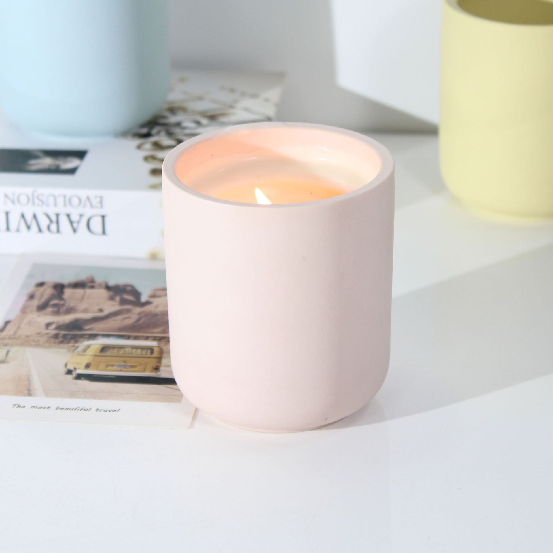 3D Circular Candle Jar Mold, D - Jewelry Making Store ulasan dan harga
