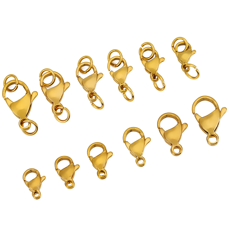 20pcs Stainless Steel Lobster  - Jewelry Making Ring Tool ulasan dan harga