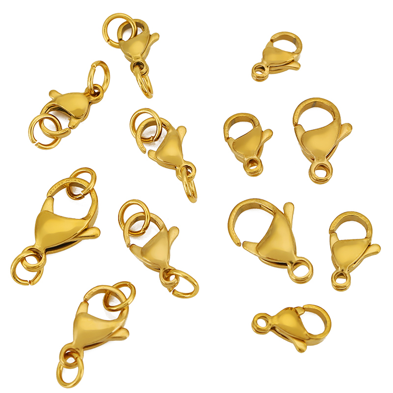 20pcs Stainless Steel Lobster  - Jewelry Making Ring Tool ulasan dan harga