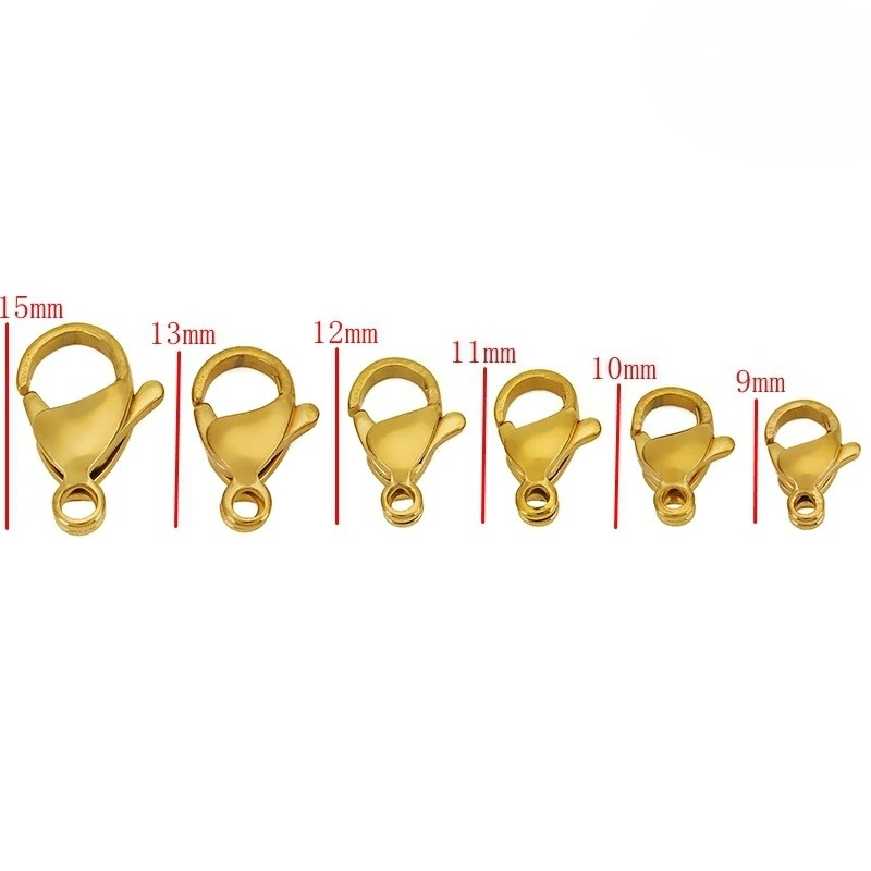 20pcs Stainless Steel Lobster  - Jewelry Making Ring Tool ulasan dan harga