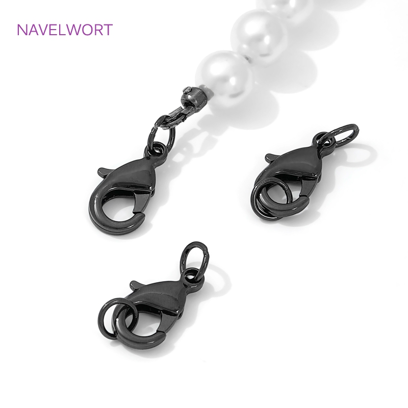 Black Color Brass Lobster Clas - Jewelry Making Ideas ulasan dan harga