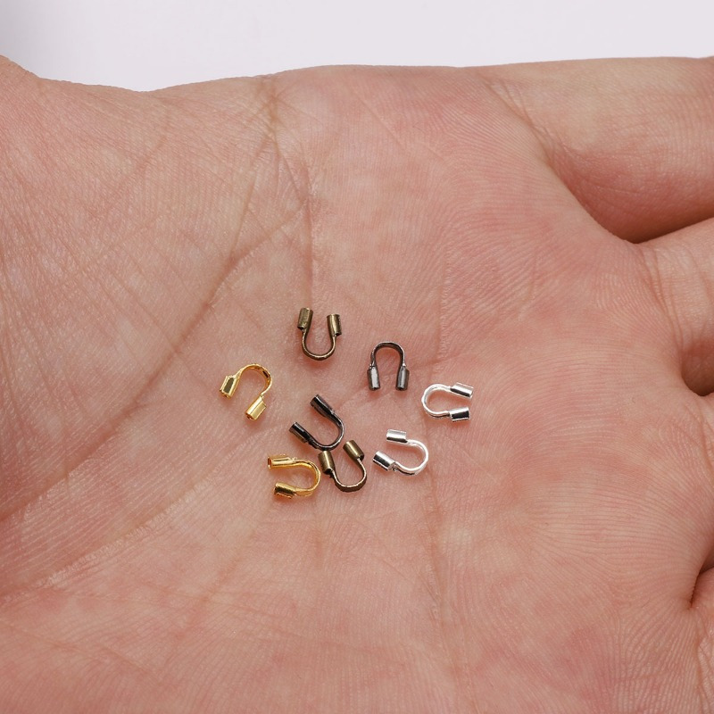 100-300pcs 3X4mm Wire Protecto - Jewelry Making Loops ulasan dan harga