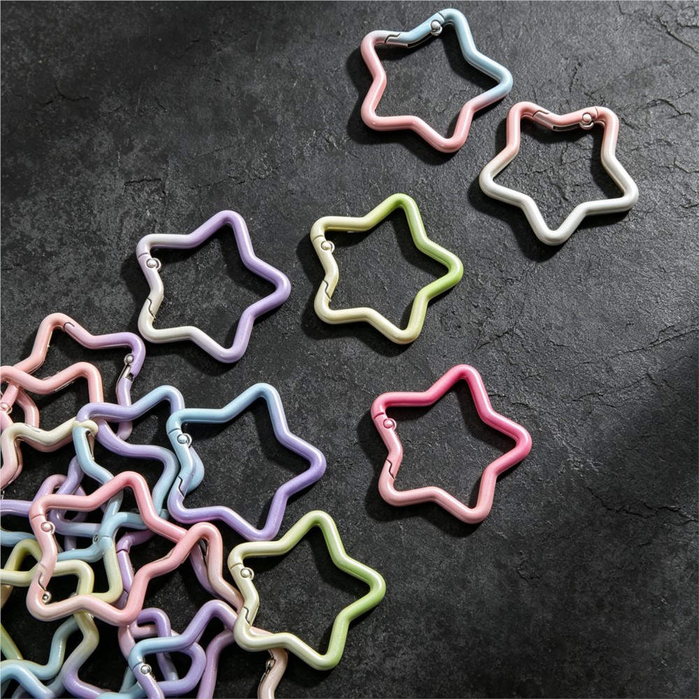 5PCS Gradient Star Shape Sprin - Jewelry Making Ring Tool ulasan dan harga